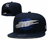 New York Yankees Team Logo Adjustable Hat YD (4)